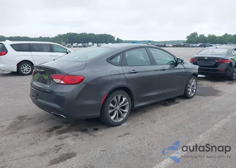 2015 Chrysler 200 S z USA, uszkodzony, nr VIN 1C3CCCBBXFN752437